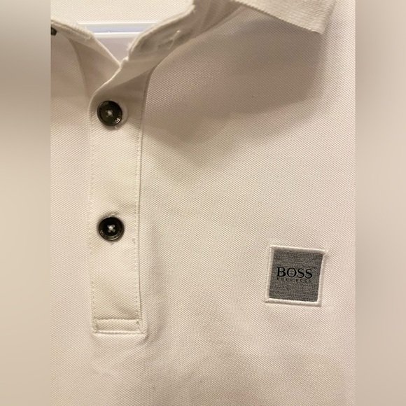 BOSS Boss Slim-Fit Passerby Long Sleeve polo shirt - Picture 4 of 15